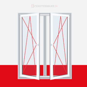 Fenstermaxx24 – 2f balkon dk dk pfosten 45