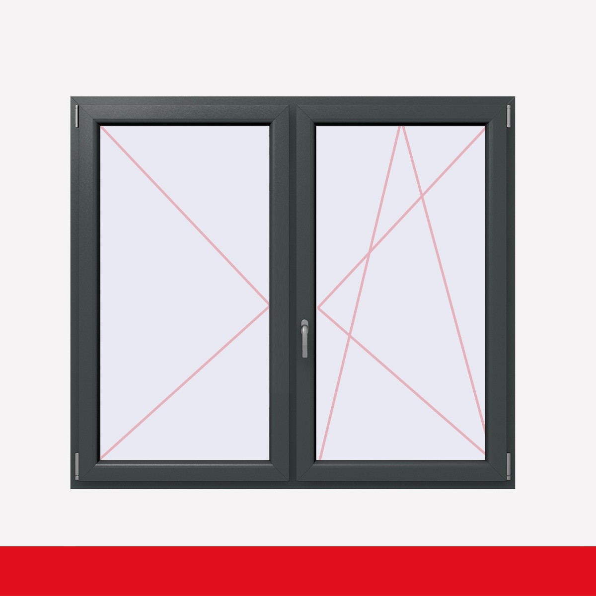 Fenstermaxx24 – 2f dl dkr stulp schiefergrau glatt 1