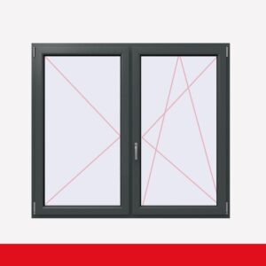 Fenstermaxx24 – 2f dl dkr stulp schiefergrau glatt 2