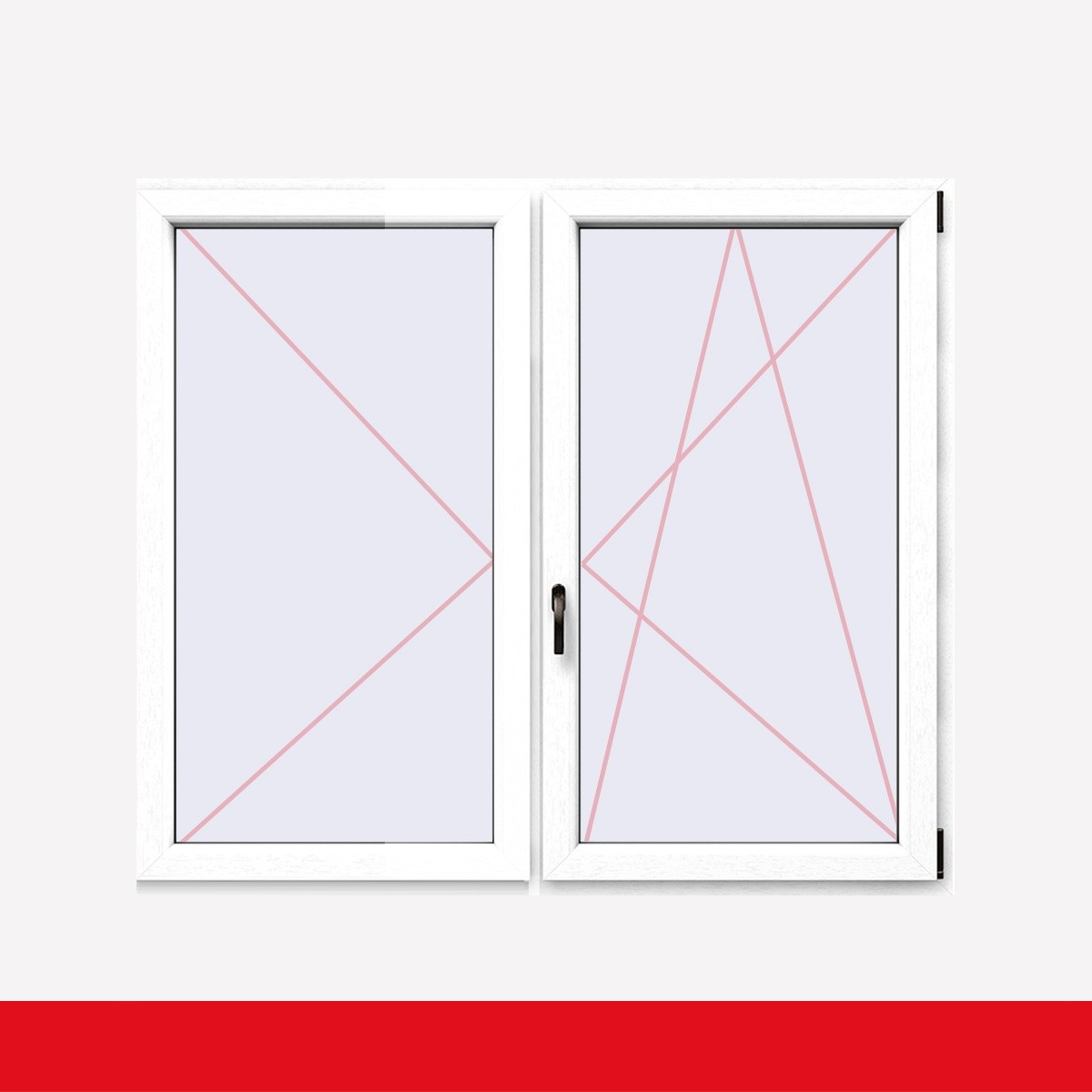 Fenstermaxx24 – 2f dl dkr stulp weiss fx 1