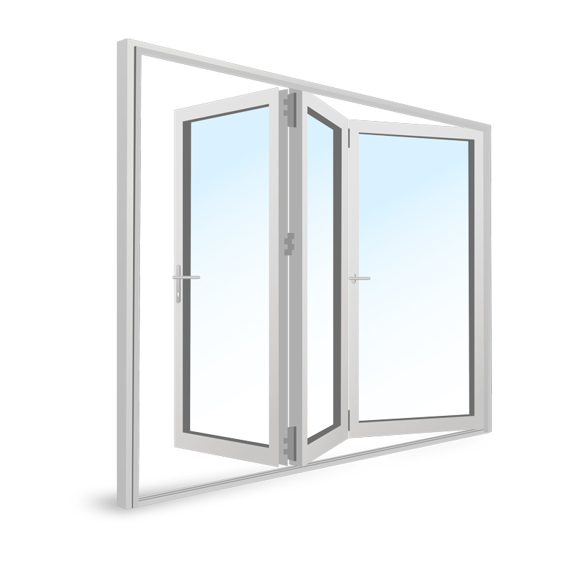 Fenstermaxx24 Österreich, Online Fenster Konfigurator, Faltschiebetuer, weißer Hintergrund