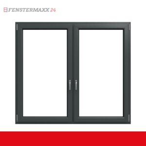 Fenstermaxx24 – Fenster Schiefergrau glatt Renolit 7015 02 11 71 1 1