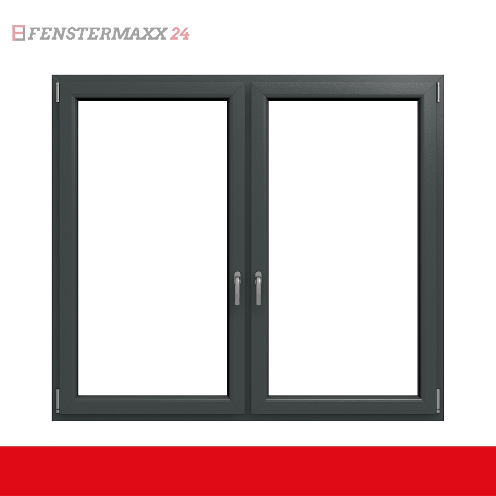 Fenstermaxx24 – Fenster Schiefergrau glatt Renolit 7015 02 11 71 1 1