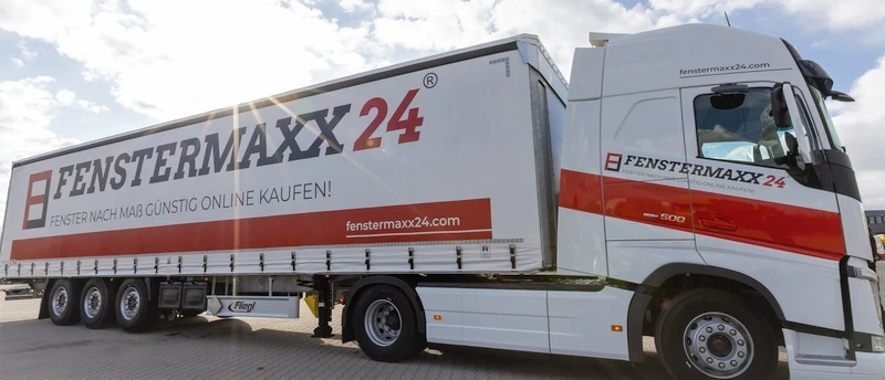 Fenstermaxx24 Österreich, Online Fenster Konfigurator, LKW Bild