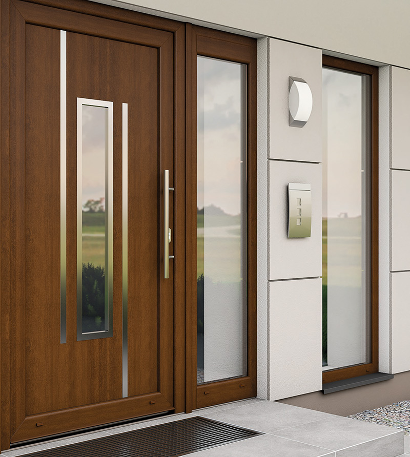 Fenstermaxx24 – Haustuer Kunststoff Holzdekor 25