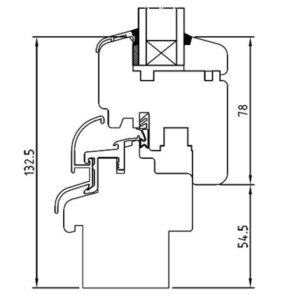 Fenstermaxx24 – Holzfenster Schnitt Profil 3