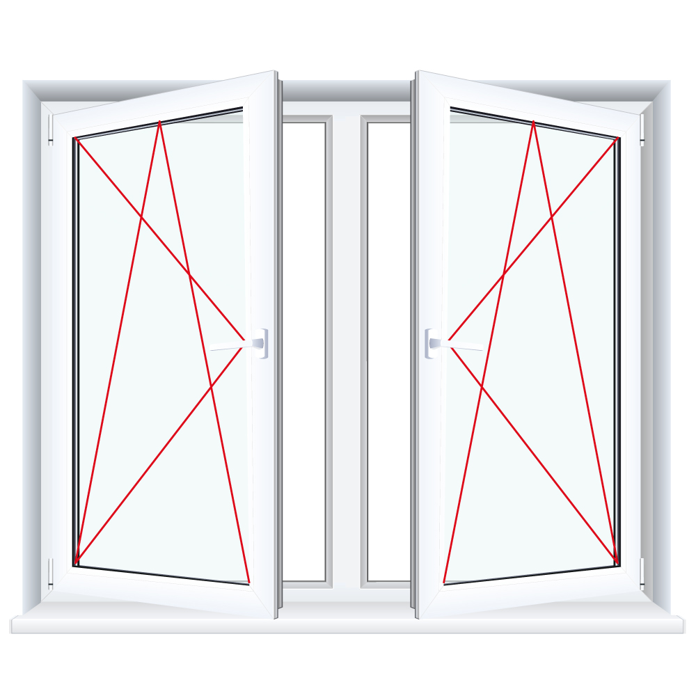 Fenstermaxx24 – Kunststoff Doppelt Anschlag 2 1 21