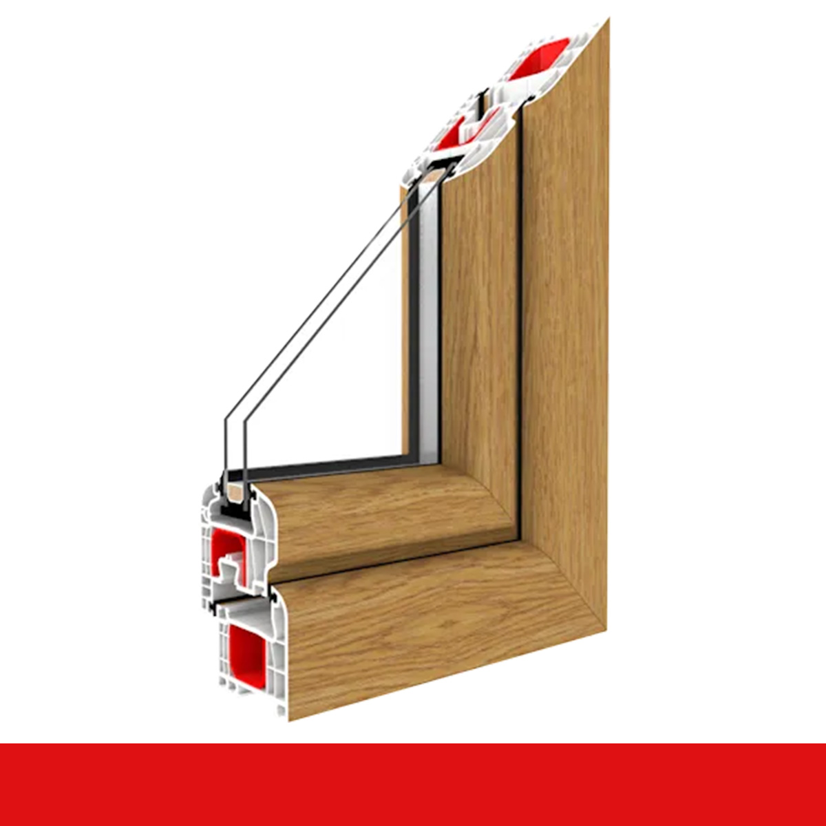 Fenstermaxx24 – Musterecke Eiche Natur