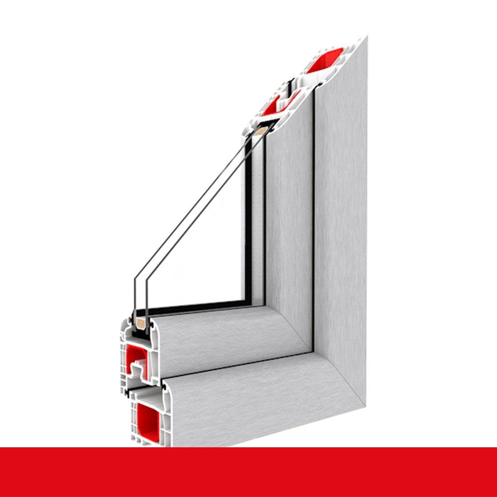 Fenstermaxx24 – MustereckeAluminium gebuerstet Renolit 1298 702 1 10