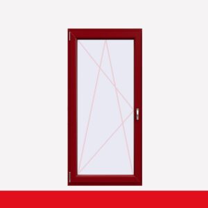 Fenstermaxx24 – balkon 1f dkl griff farbig dunkelrot