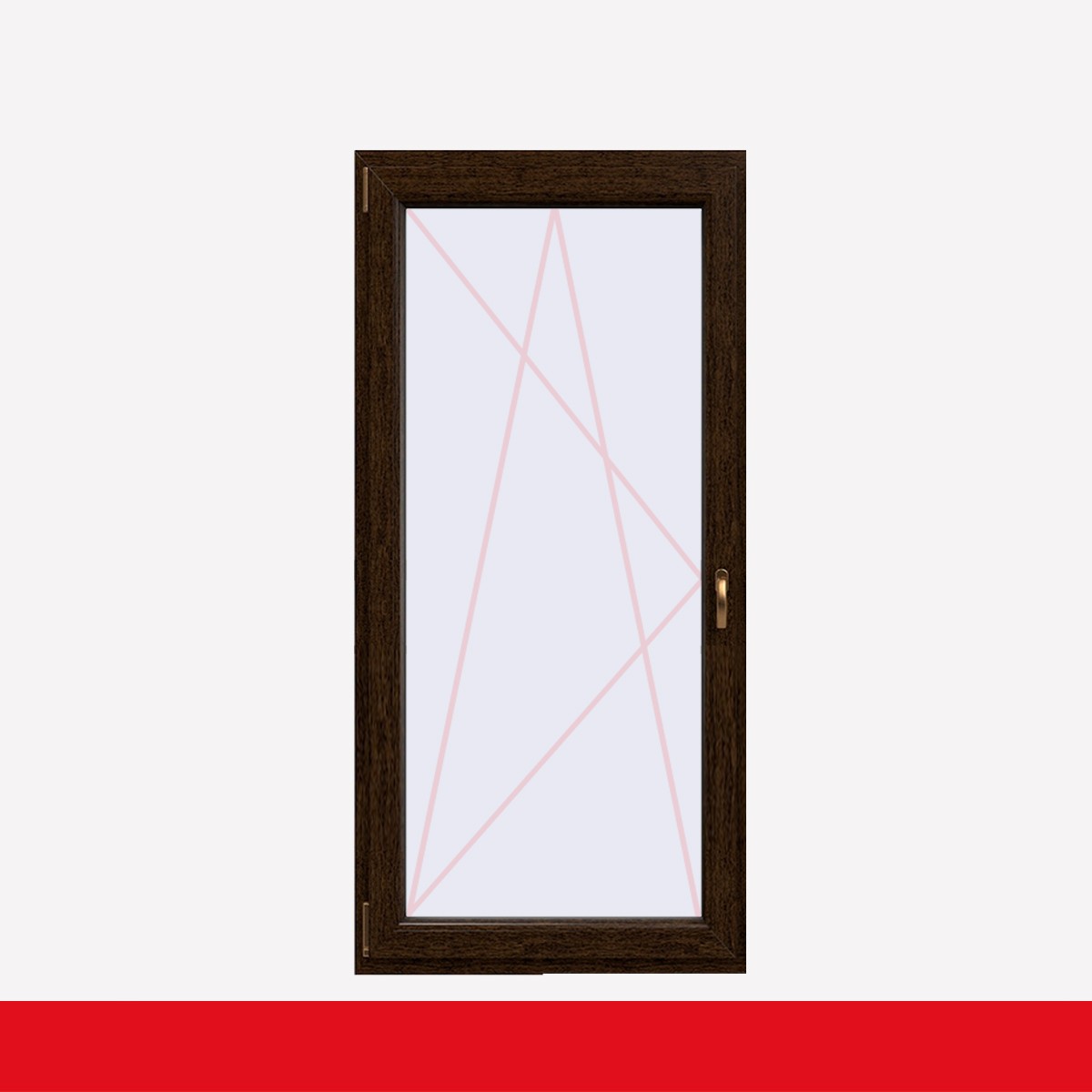 Fenstermaxx24 – balkon 1f dkl griff farbig eiche dunkel