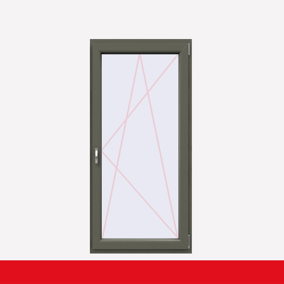 Fenstermaxx24 – balkon 1f dkr griff farbig basaltgrau glatt