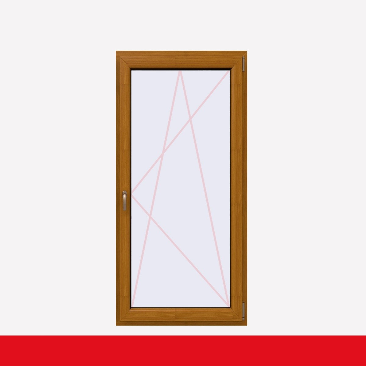 Fenstermaxx24 – balkon 1f dkr griff farbig bergkiefer