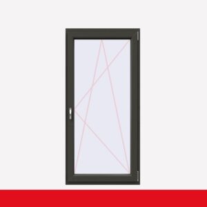 Fenstermaxx24 – balkon 1f dkr griff farbig quarzgrau