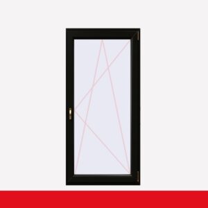 Fenstermaxx24 – balkon 1f dkr griff farbig schwarzbraun