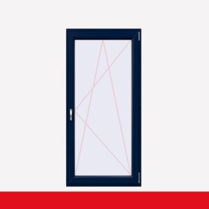 Fenstermaxx24 – balkon 1f dkr griff farbig stahlblau