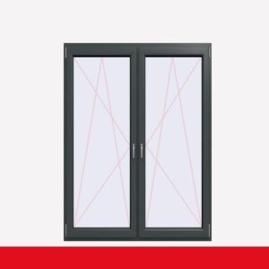 Fenstermaxx24 – balkon 2f dkl dkr schiefergrau glatt