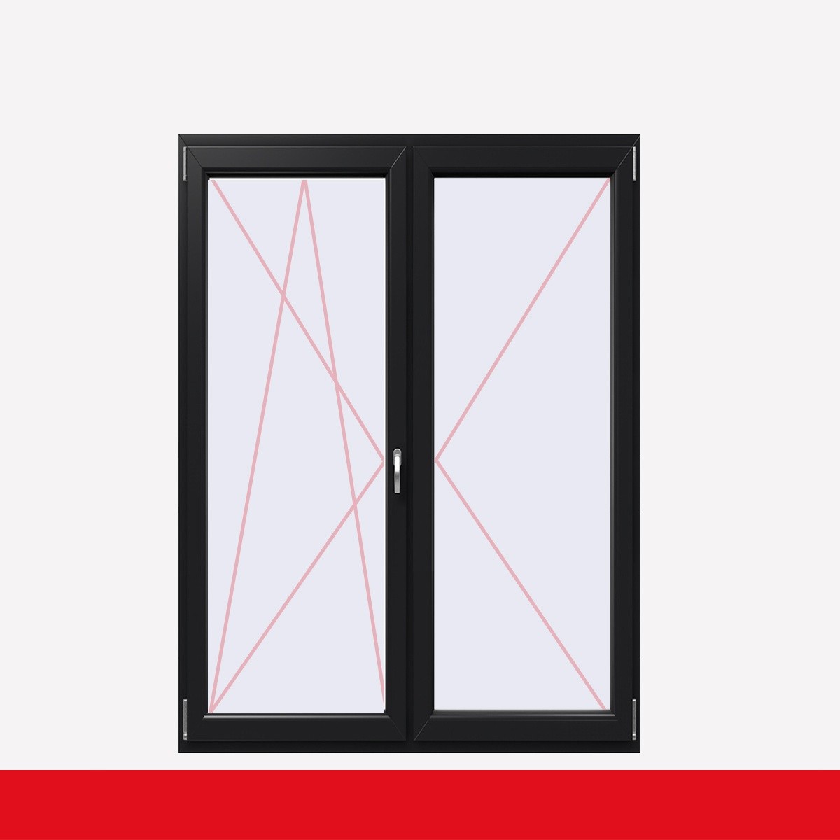 Fenstermaxx24 – balkon 2f dkl dr anthrazitgrau glatt