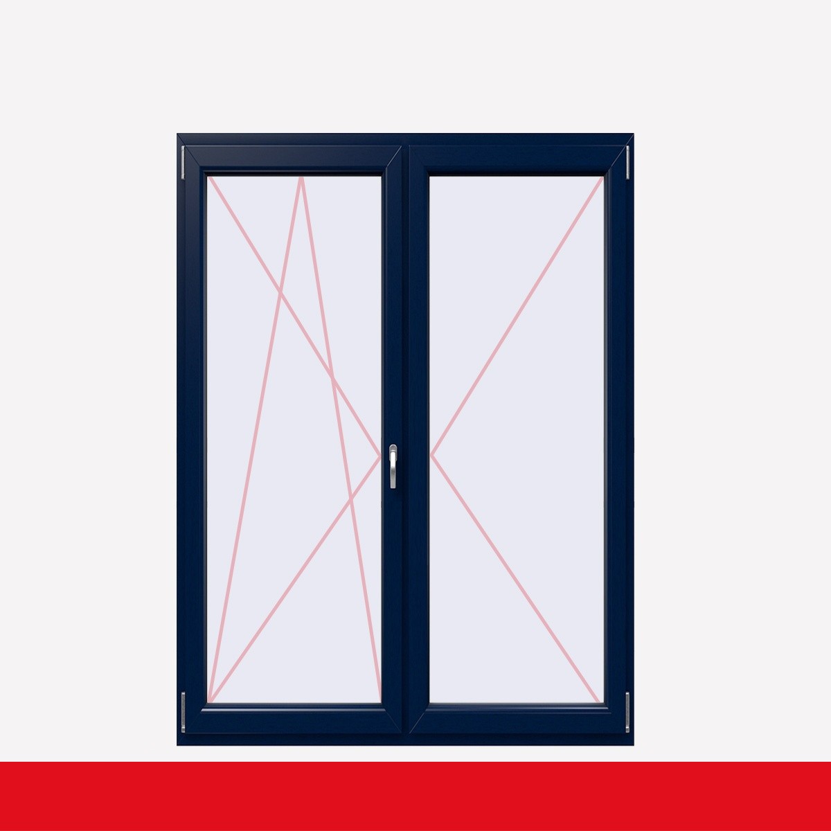 Fenstermaxx24 – balkon 2f dkl dr stahlblau