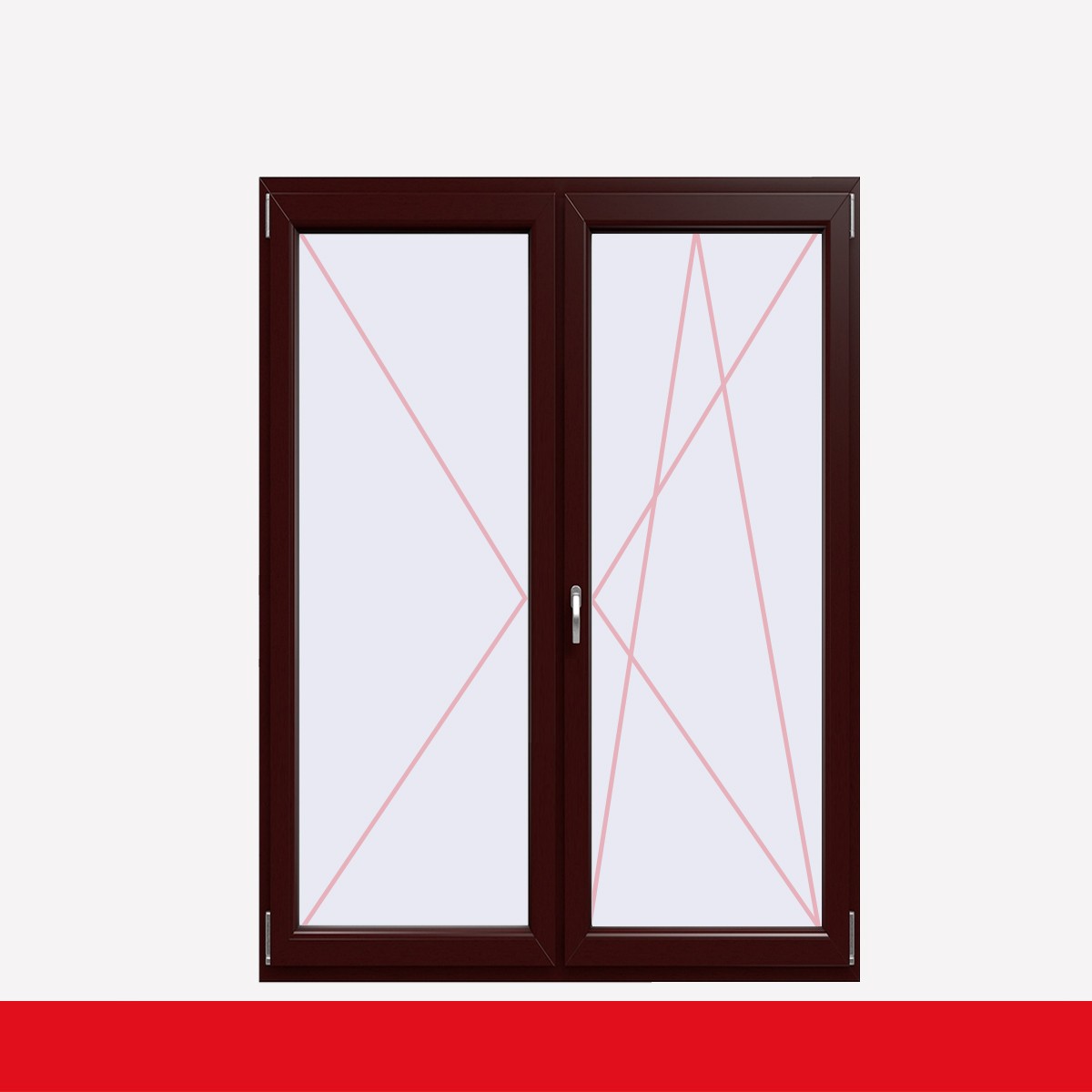 Fenstermaxx24 – balkon 2f dl dkr braun maron