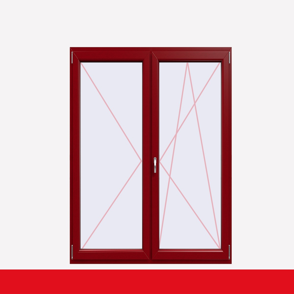 Fenstermaxx24 – balkon 2f dl dkr dunkelrot