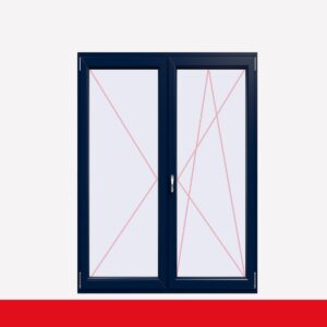 Fenstermaxx24 – balkon 2f dl dkr stahlblau