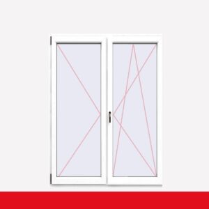 Fenstermaxx24 – balkon 2f dl dkr weiss fx