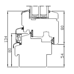 Fenstermaxx24 – holzfenster drutex softline 88 schnitt 2