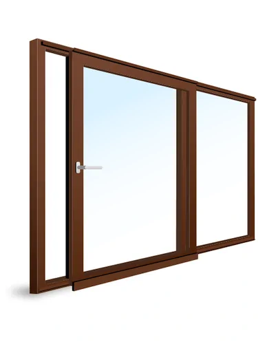 Fenstermaxx24 Österreich, Online Fenster Konfigurator, Parallel-Schiebe-Kipp-Türen-Holz, weißer Hintergrund