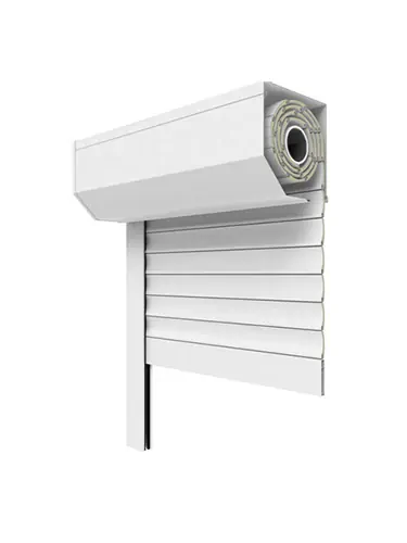 Fenstermaxx24 Österreich, Online Fenster Konfigurator, Vorsatzrollladen, weißer Hintergrund