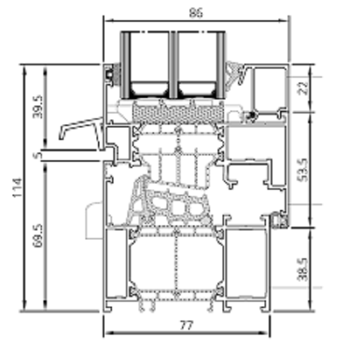 Fenstermaxx24 – mb 86si querschnitt 4