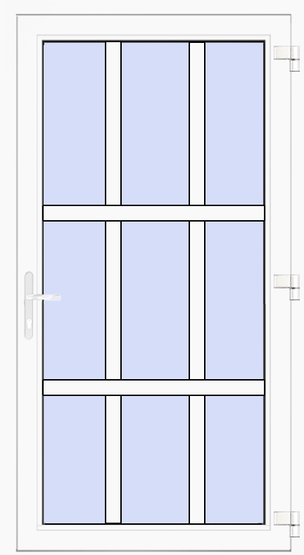 Fenstermaxx24 – nebeneingangstuer modell 20 1