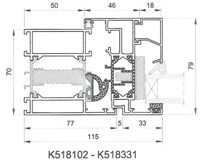 Fenstermaxx24 – querschnitt mb 70 hi 3