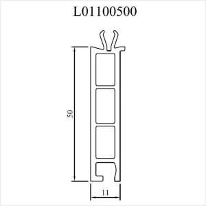 Fenstermaxx24 – Anschlussprofil 50 mm