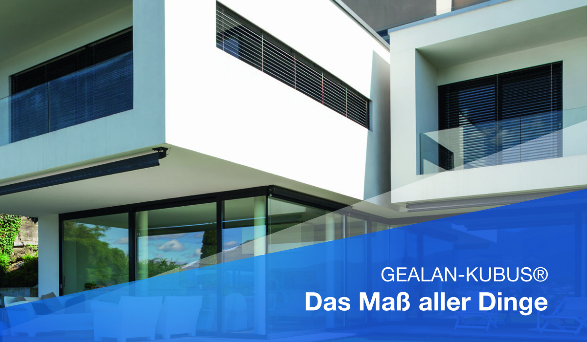 Fenstermaxx24 – Gealan Profilsystem Kubus