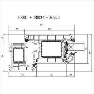 Fenstermaxx24 – Iglo 5 Haustuer Rahmen nach aussen