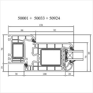 Fenstermaxx24 – Iglo 5 Haustuer Rahmen nach innen