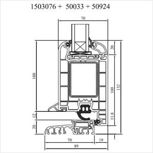 Fenstermaxx24 – Iglo 5 Haustuerschwelle nach Innen