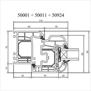 Fenstermaxx24 – Iglo 5 Rahmen mit Fluegel