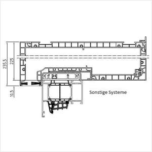 Fenstermaxx24 – Aufsatzrollladen Adapter fuer sonstige Profilsysteme