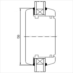 Fenstermaxx24 – Drutex Softline 68 Glasteilende Kaempfer Sprosse 130 mm Softline 68 Kaempfer Sprosse 130mm