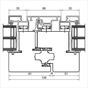 Fenstermaxx24 – Duoline 78 Fenster mit Stulp