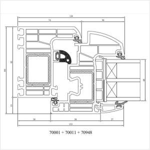 Fenstermaxx24 – Iglo Energy Balkontuer mit Blendrahmen