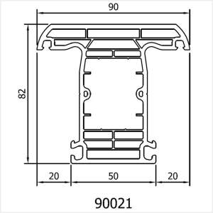 Fenstermaxx24 – Iglo HS Glasteilende Sprosse Kaempfer