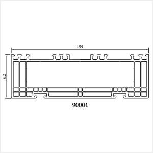 Fenstermaxx24 – Iglo HS Rahmenprofil Oben