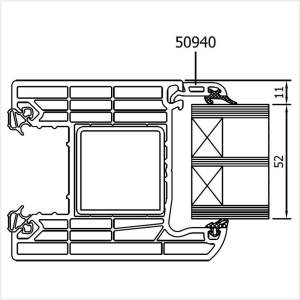 Fenstermaxx24 – Iglo HS Tuer 3 fach Verglasung 52 mm