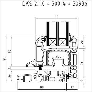 Fenstermaxx24 – Iglo Light Balkontuer mit flacher Schwelle