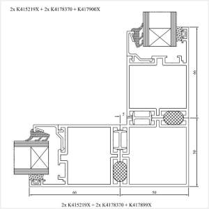Fenstermaxx24 – MB 45 Eckkopplung 90°