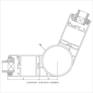 Fenstermaxx24 – MB 45 Eckkopplung Variabel