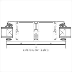 Fenstermaxx24 – MB 45 H Kopplung mit Rundschnur